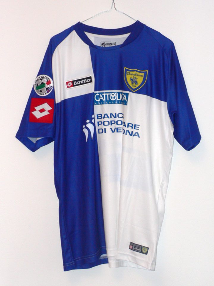 Maglia Rigoni ChievoVerona, indossata Serie B 2007/08